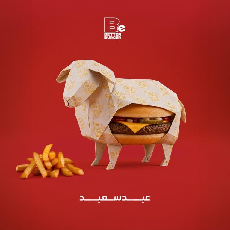 Better Burger social media post design