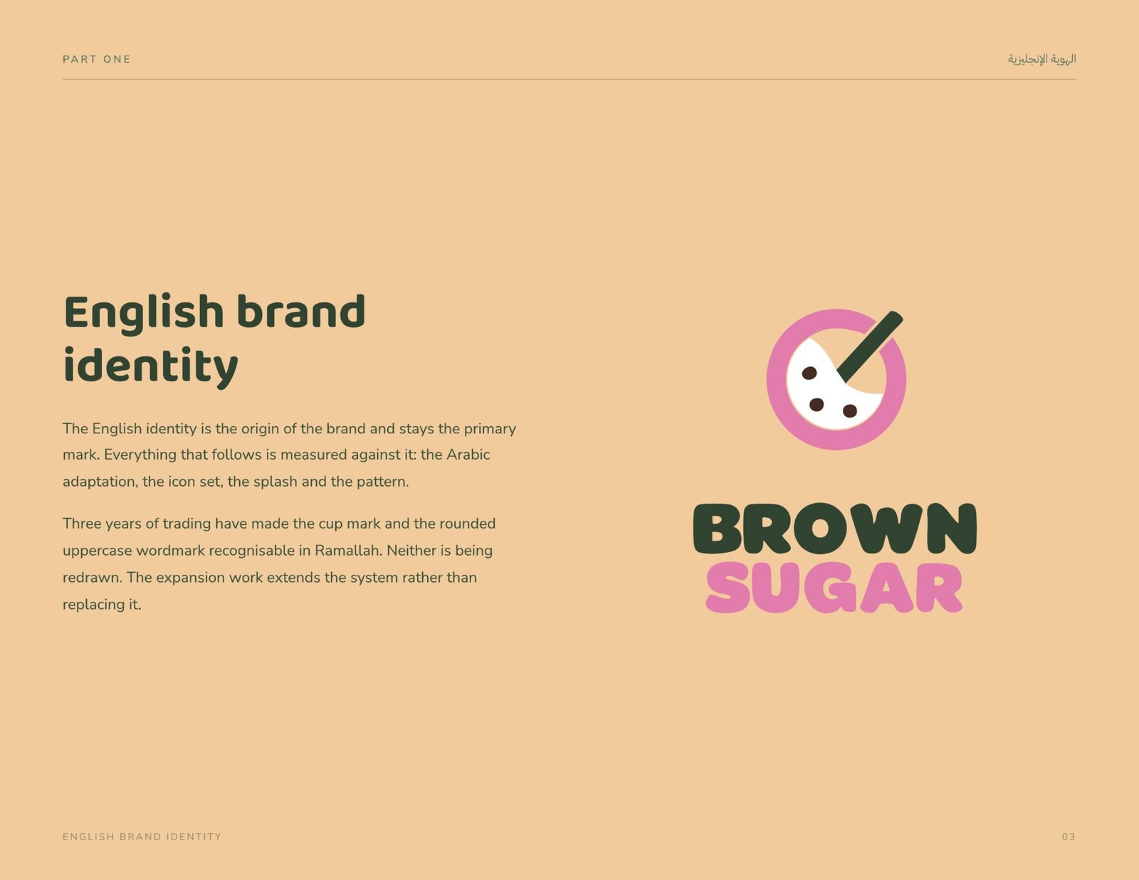 Brown Sugar brand book, page 3