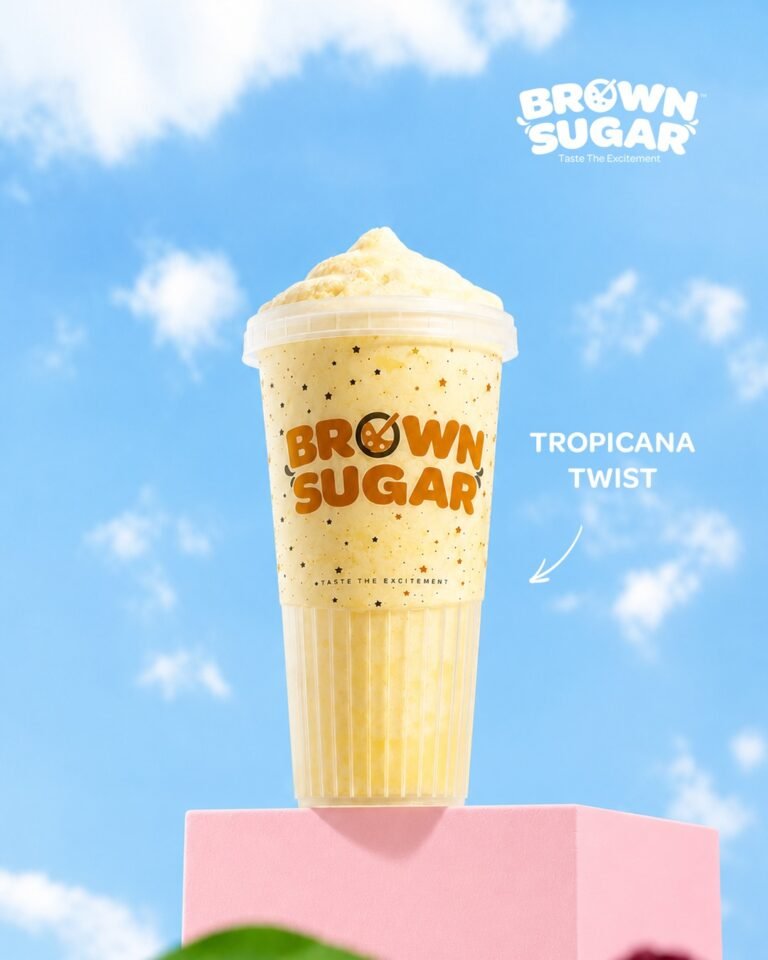 Brown Sugar social media design 11, Tropicana Twist, by Envision Creative