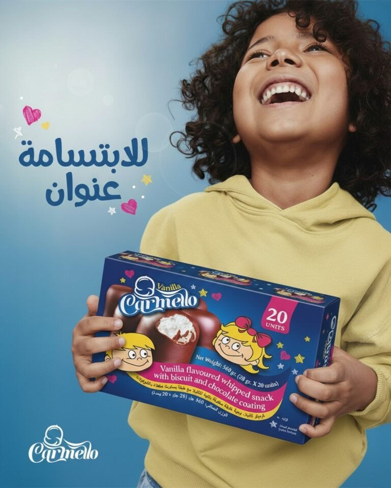 Caramelo social media post design