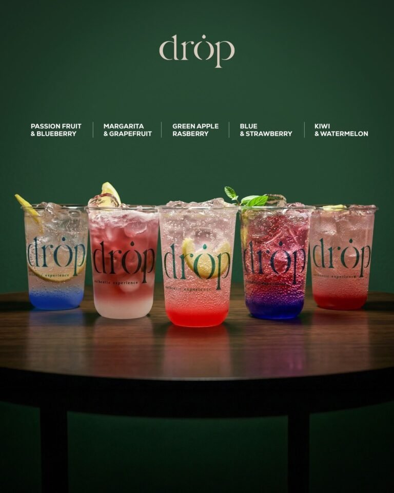 Drop Cafe social media post design