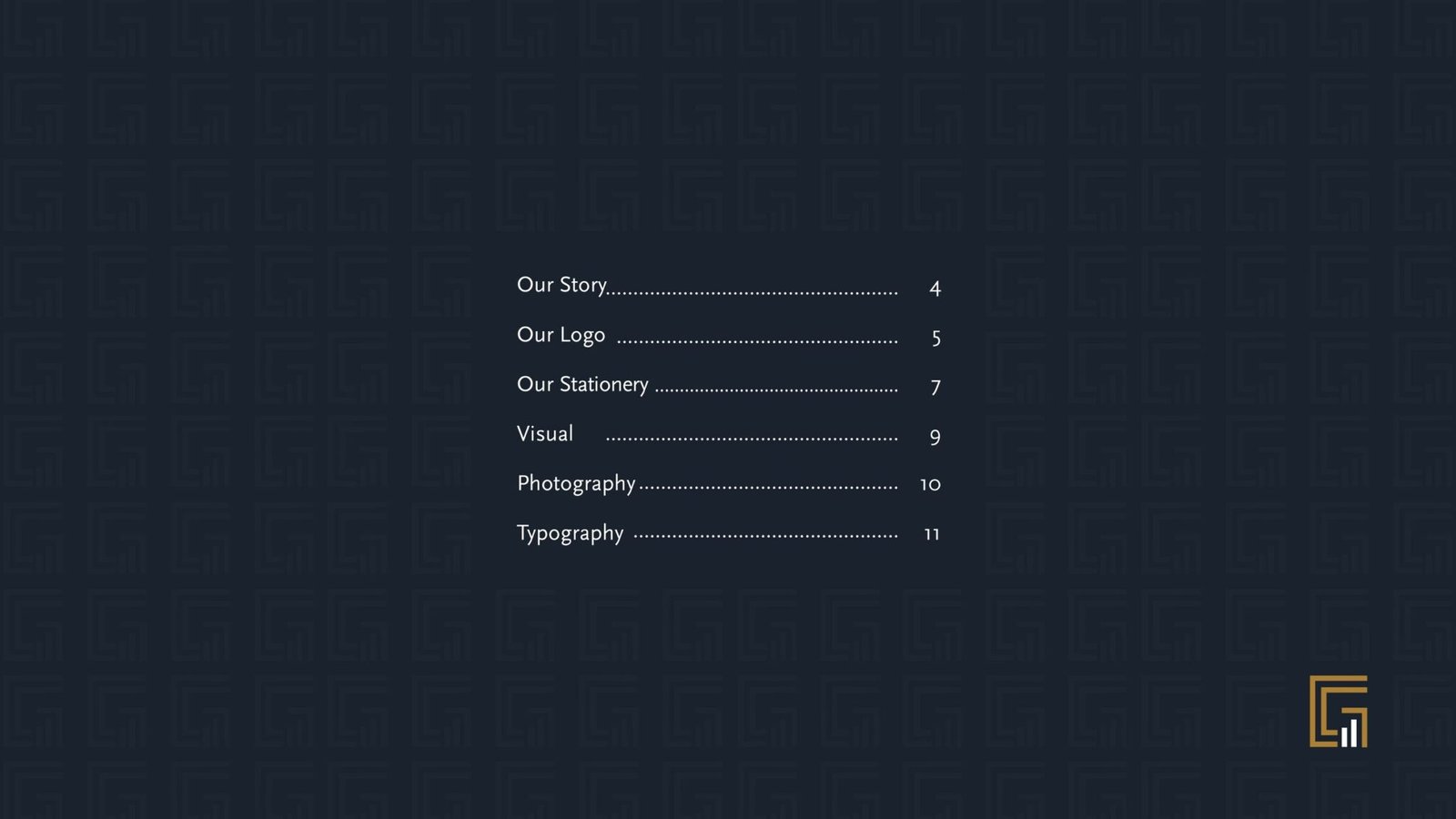 Glory Developments branding kit page 3, by Envision Creative
