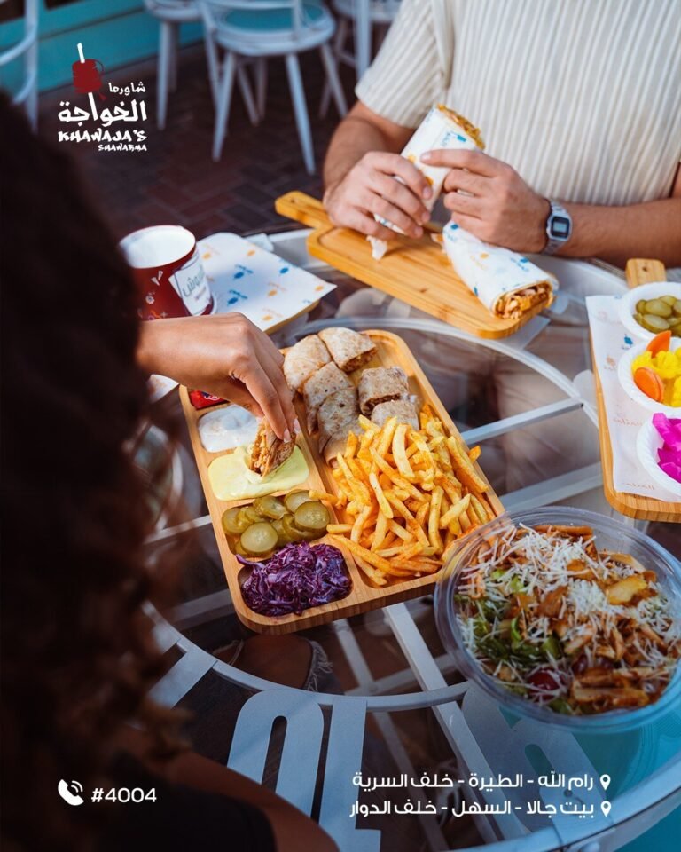 Khawaja’s Shawarma social media post design
