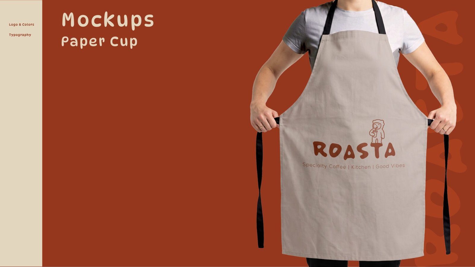 Roasta brand book page